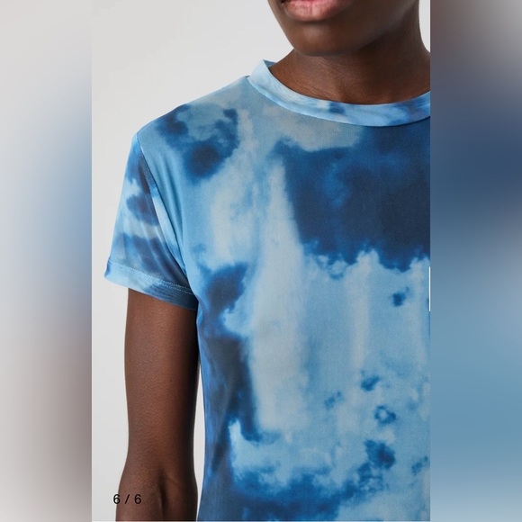 NWT 2nd day Blue Tie-Dye Midi Dress size M and L - Picture 4 of 9